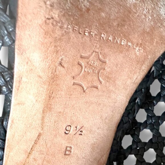 Loeffler Randall Imogene Black Woven Block-Heel Pumps Women's Size 9.5 Designer - Picture 13 of 13